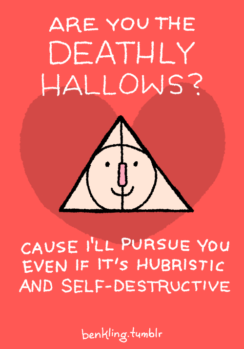 drarryking:parseltonquinq:benkling:Rejected Harry Potter Valentines — YEAR 2(Last year’s are HERE an