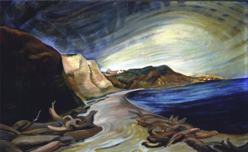 Shoreline *  -   Emily Carr , 1936Canadian 1871-1945*  beach at the foot of Beacon Hill Cl