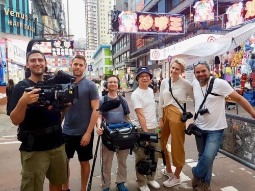 I’m so fortunate to be part of this amazing crew. #progressmakers #campaign for @citi in #china #adv