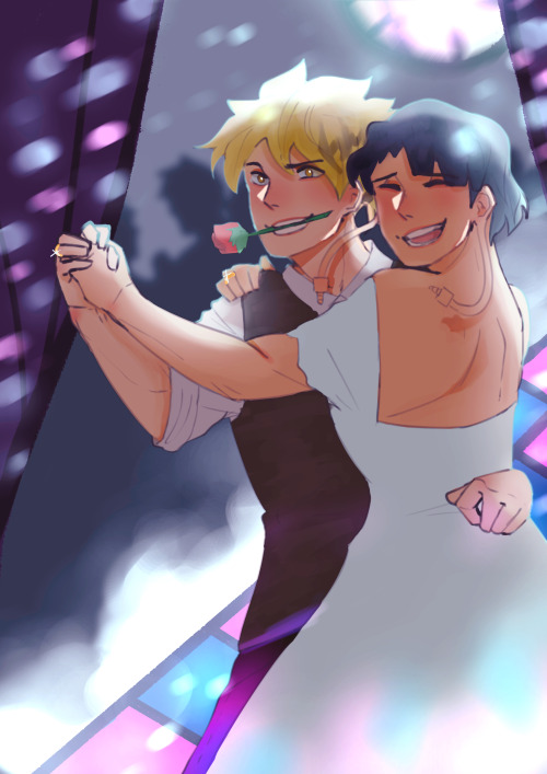 soapyakships: my full piece for the @bnhaweddingzine!!! Since the zine took a while this was my old 