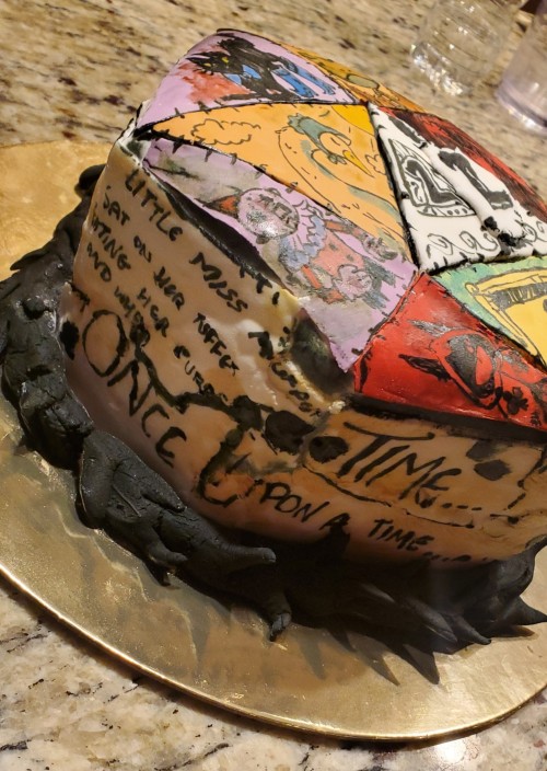 Everyone Look At This Neverafter Cake My Mom And I Made (she Baked/assembled It And I Just Did The Little