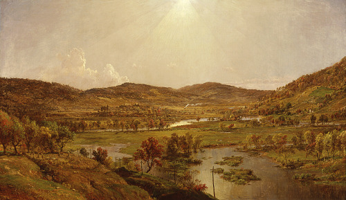 Sidney Plains with the Union of the Susquehanna and Unadilla RiversJasper Francis Cropsey (American;