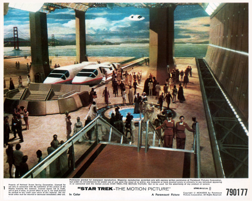 theyboldlywent:A set of eight US lobby cards for Star Trek: The Motion Picture.(If you like this sor