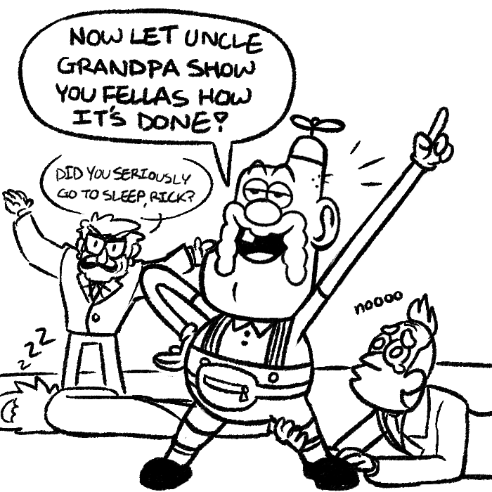 penumbraphantasm:what’s better than thiscartoon guys being dudes