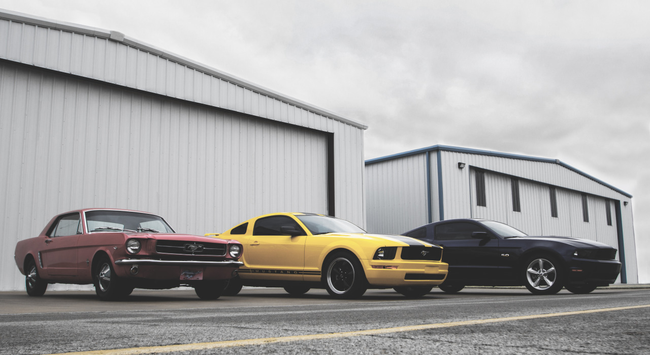 visualsbyblake:  another from yesterday shooting the mustangs at the airport in jenks