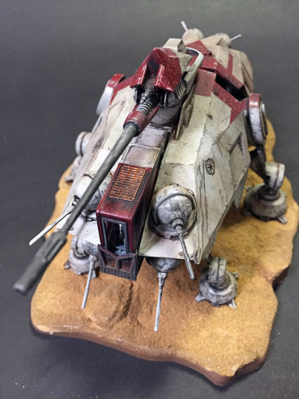 aniplamo:  [STAR WARS] AT-TE Revell Model adult photos