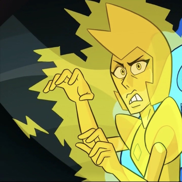 bismuth:  how different boarders draw yellow diamond (in order: rebecca sugar, colin