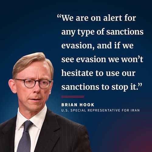 Special Rep Brian Hook: When companies do business with #Iran’s regime, they’re likely financing ter