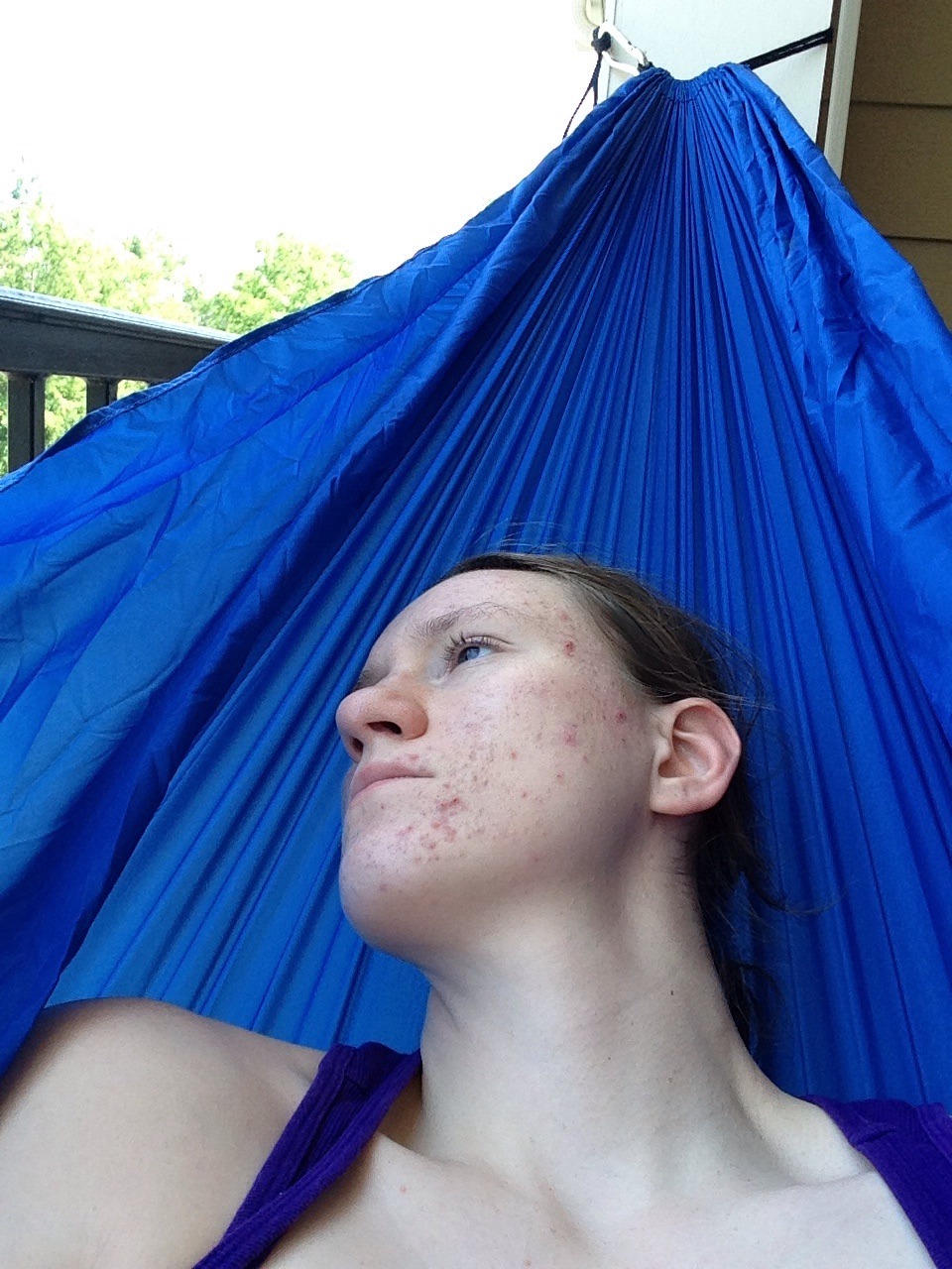 $15 impulse buy hammock I got a week or two ago. No regrets. I am cocooning. Will