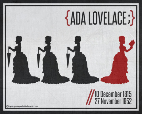  Ada Lovelace. A tribute.