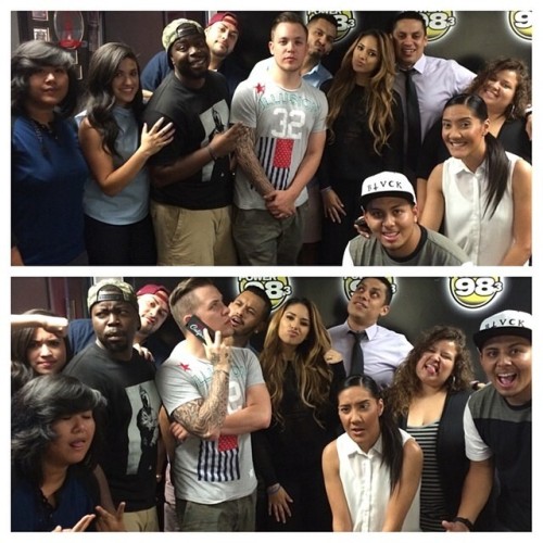 villegas-news:  tinocochino: Live in the #TurnUpLounge w/ Jasmine V!!!! Turn up @Power983 we’re gonna talk about a lot!  