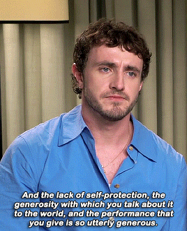 It Would Be Very Easy For Me To Just Talk About Andrew's Performance In This But I Think That Would Be