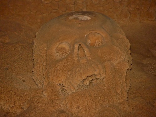 unexplained-events:Fourteen skeletons reside in the Actun Tunichil Muknal cave in Belize. All the sk