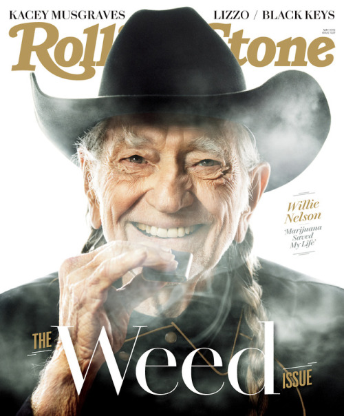 Willie Nelson appears on the cover of our Weed Issue. Sixty-five years after he smoked his first joi