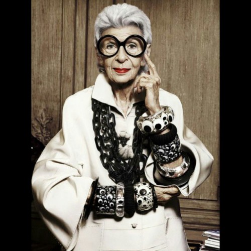 Just watched a documentary about Iris Apfel. porn pictures