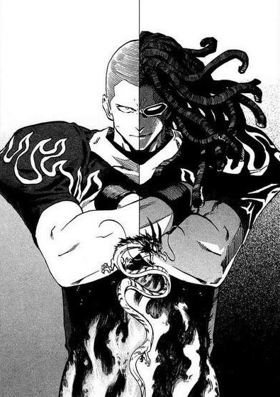 Eyeshield 21 - Riichiro Inagaki & Yusuke Murata - 2002 Unsui Kongo (金剛雲水 ) and Agon Kongo ( 金剛 阿