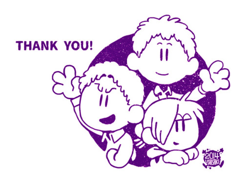 usnk-ussk:  wordpressブログでの拍手お礼絵まとめ。2013年頃のもあるけど、けっこう絵柄変わってる…気がする .あとこれも！