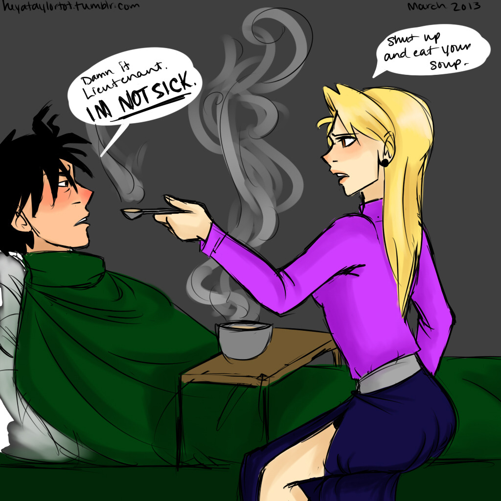 heyataylortot:  I’m laughing really hard they can both be so stubborn. Also Roy