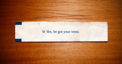 nevver:  Fortune cookie