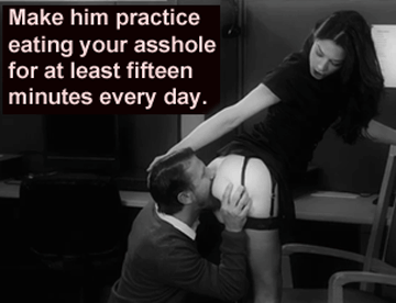 maleslave:  2nd Stage part II Mistress likes both her orifices serviced and pleasured