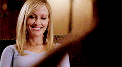 janel-moloney:  Josh & Donna + Josh looking at Donna aka ♥‿♥ 