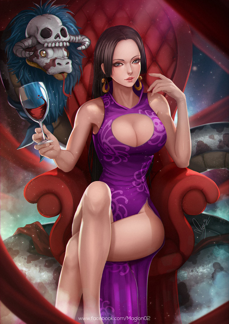 art-of-cg-girls:  Boa Hancock Remastered by magion02