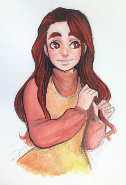 the-assgoblin://wiggles fingers and attempts to reawaken my watercolours//end up nearly tearing the 