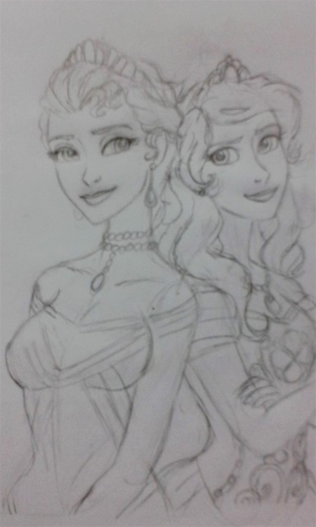 the two beautiful sisters !!!