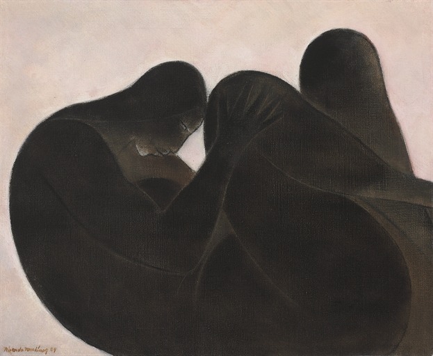 poboh:  Mujer recostada, Ricardo Martínez. Mexican born in 1918.