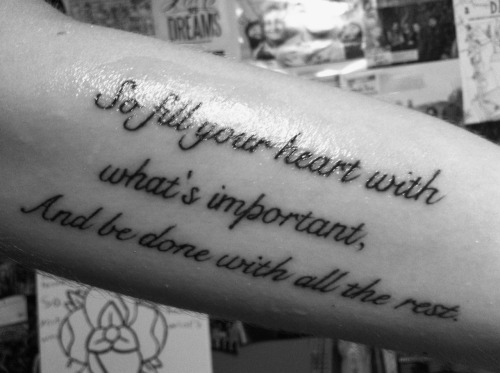 kittenmittenns:  Hopefully I can show Jordan and the guys my tattoo tomorrow night :-) 
