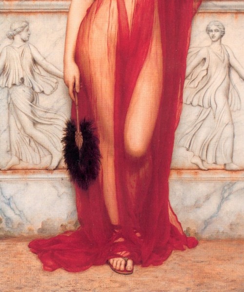 moerae:Athenais (1908, detail) John William Godward