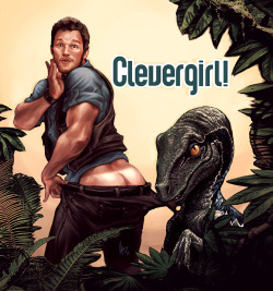 bestnatesmithever:  spyrale:    Clever Girl! by hugohugo    Welp this is perfect