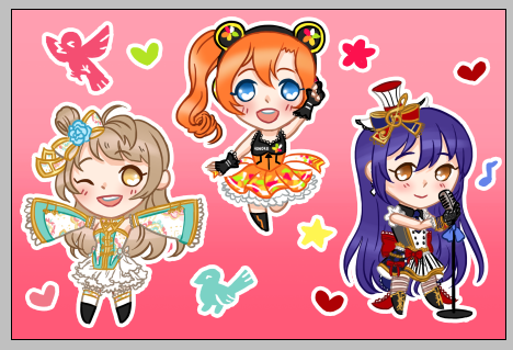 britterbits:  I finished some sticker designs that i’ll be selling at Brisnova this year !! 