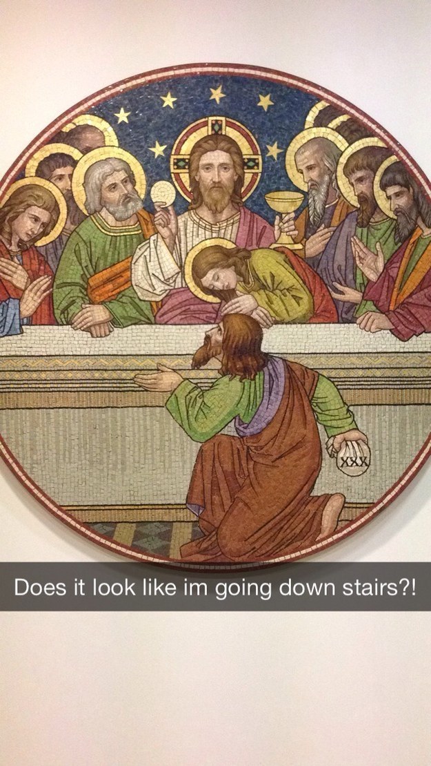 funniestpicturesdaily:  Does it look like I’m going down the stairs?  Turn Down