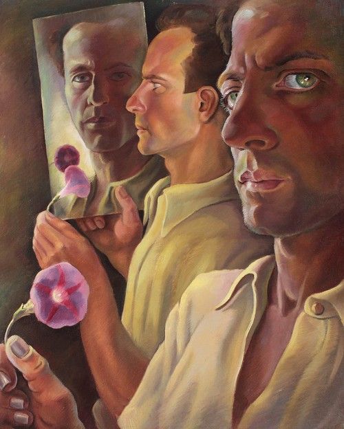 Carol Hubner, Romanian, “Triple Self Portrait”