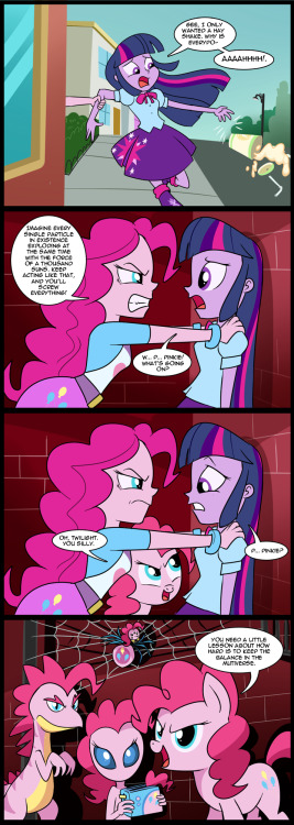 Comic: Pinkie Pie Cosmic guardian by *alfredofroylan2