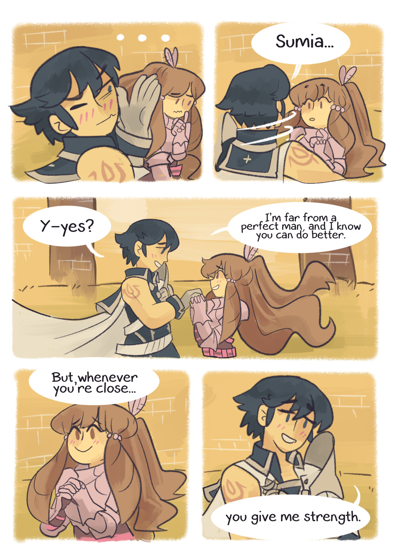 forsetiswind:  i’ve been working on this Chrom/Sumia commission for @crispytp​