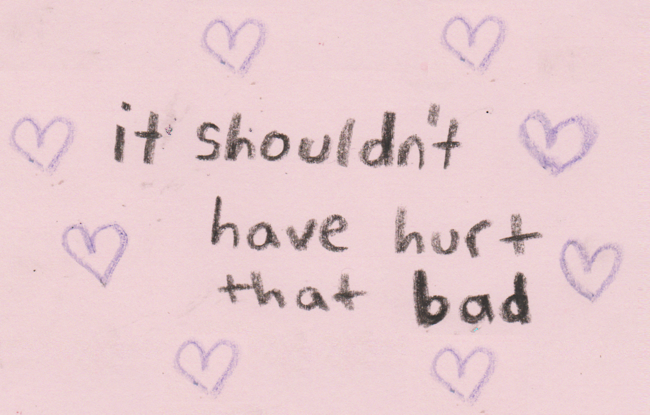 leafsea:it shouldn’t have hurt that bad // 3.8.2017