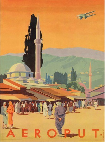 lilium-bosniacum:Vintage Yugoslavia Travel PostersSloveniaBosnia-HerzegovinaSerbiaMacedoniaCroatiaMo