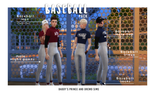 daddysprince - Baseball Pack -  Collab with @drewdsimsby - ...