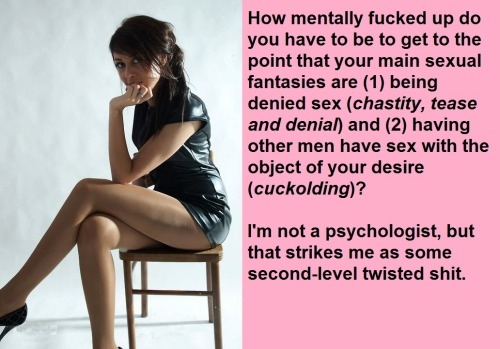 Sissy, Censored, and Chastity Captions