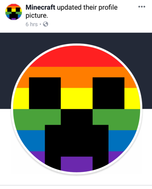 minecraft:neonsoulsand:Minecraft literally said gay rightsIt’s like this on their twitch.tv channel 