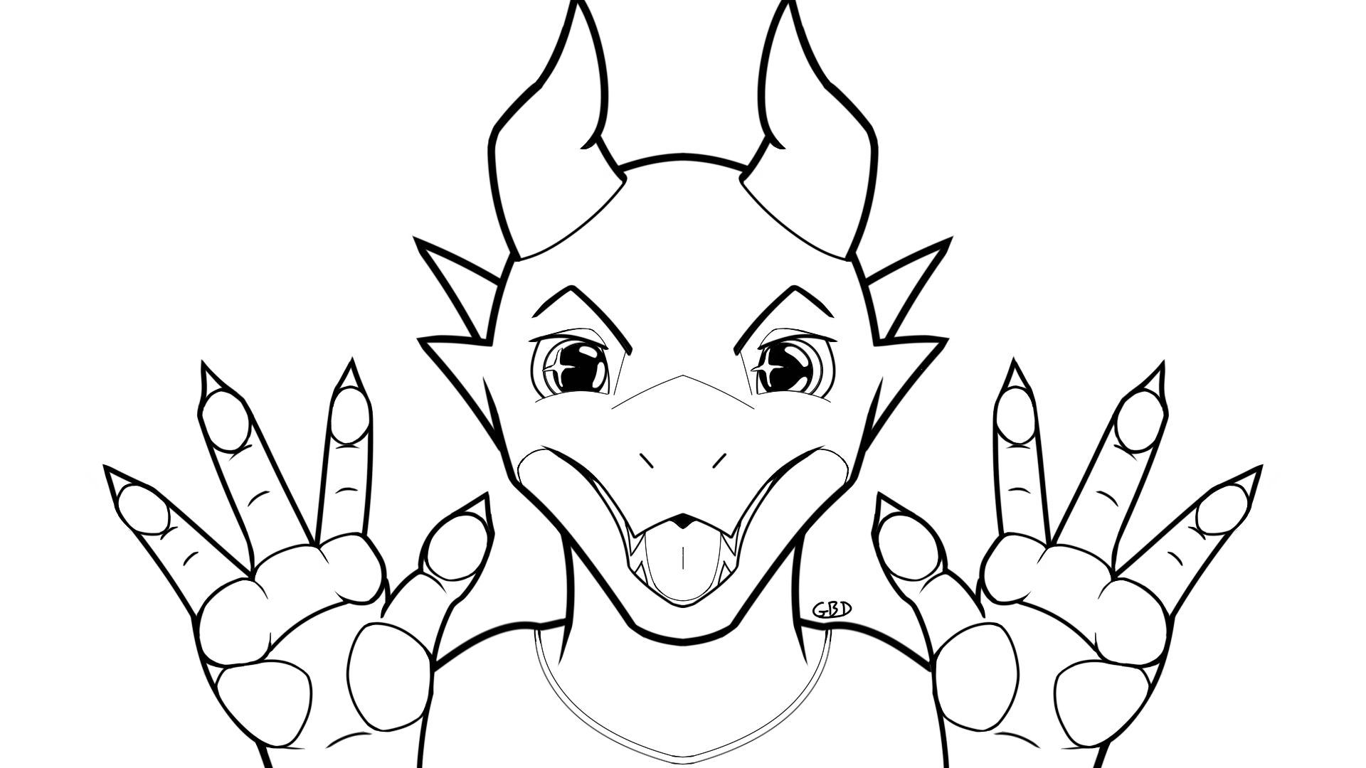 pic Jazz Hands Drawing Reference furry lineart explore tumblr posts