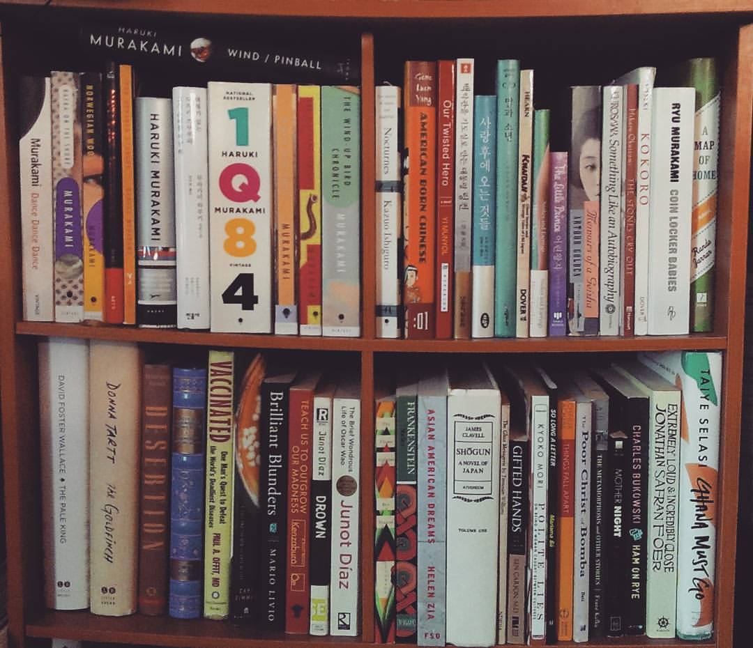 thefantomecollection:  Two of my favorite shelves among my many shelves… 
