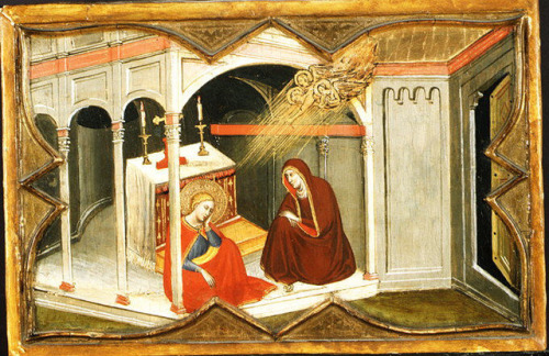 met-european-paintings: Saint Lucy and Her Mother at the Shrine of Saint Agatha; Saint Lucy Giving A