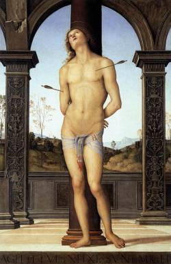 Pietro Perugino (1495),St Sebastian