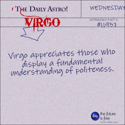 dailyastro:  Virgo 11937: Visit The Daily Astro for more Virgo facts.Click here to  a 100% free tarot reading :) 
