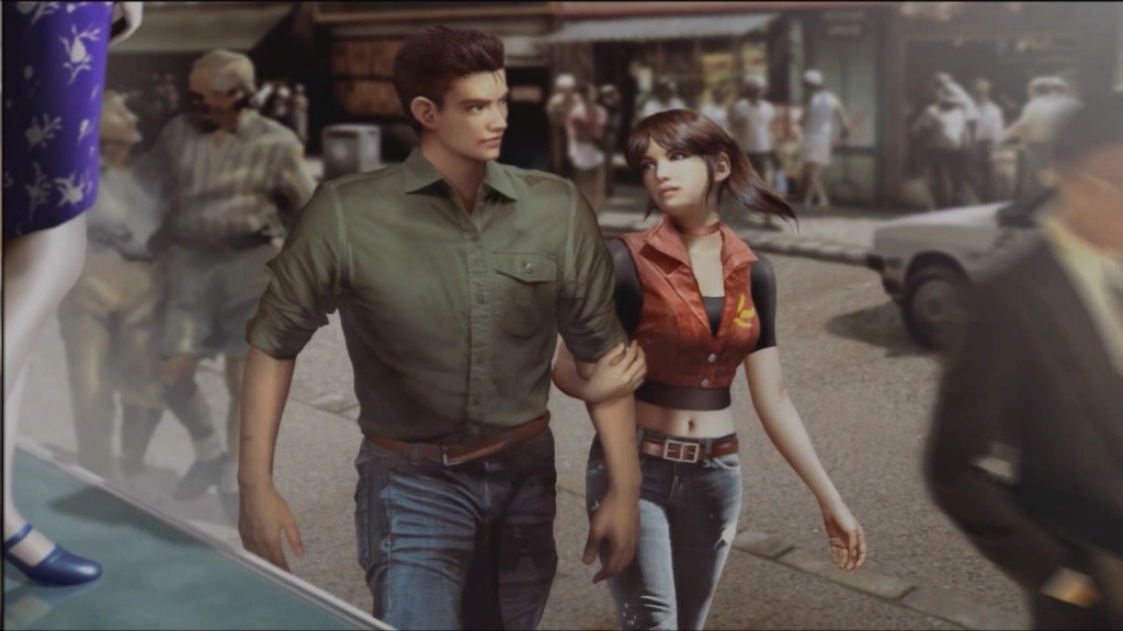 claire-redfield-and-steve-burnside Resident Evil Code Veronica - Less Wires