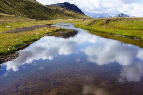 The Laugavegur trail, Iceland. August, 2018.