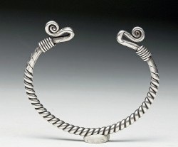 archaicwonder:  Viking Silver Bracelet, 9th-12th